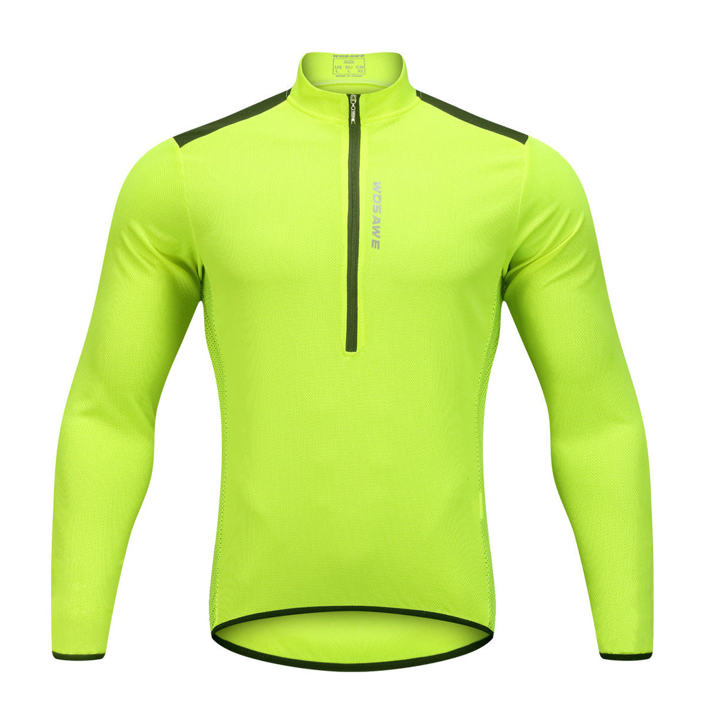 Breathable and quick-drying cycling long-sleeved shirt