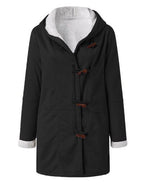 Full Size Pocketed Long Sleeve Hooded Toggle Jacket – Stylish & Functional Outerwear for Women Stevvex