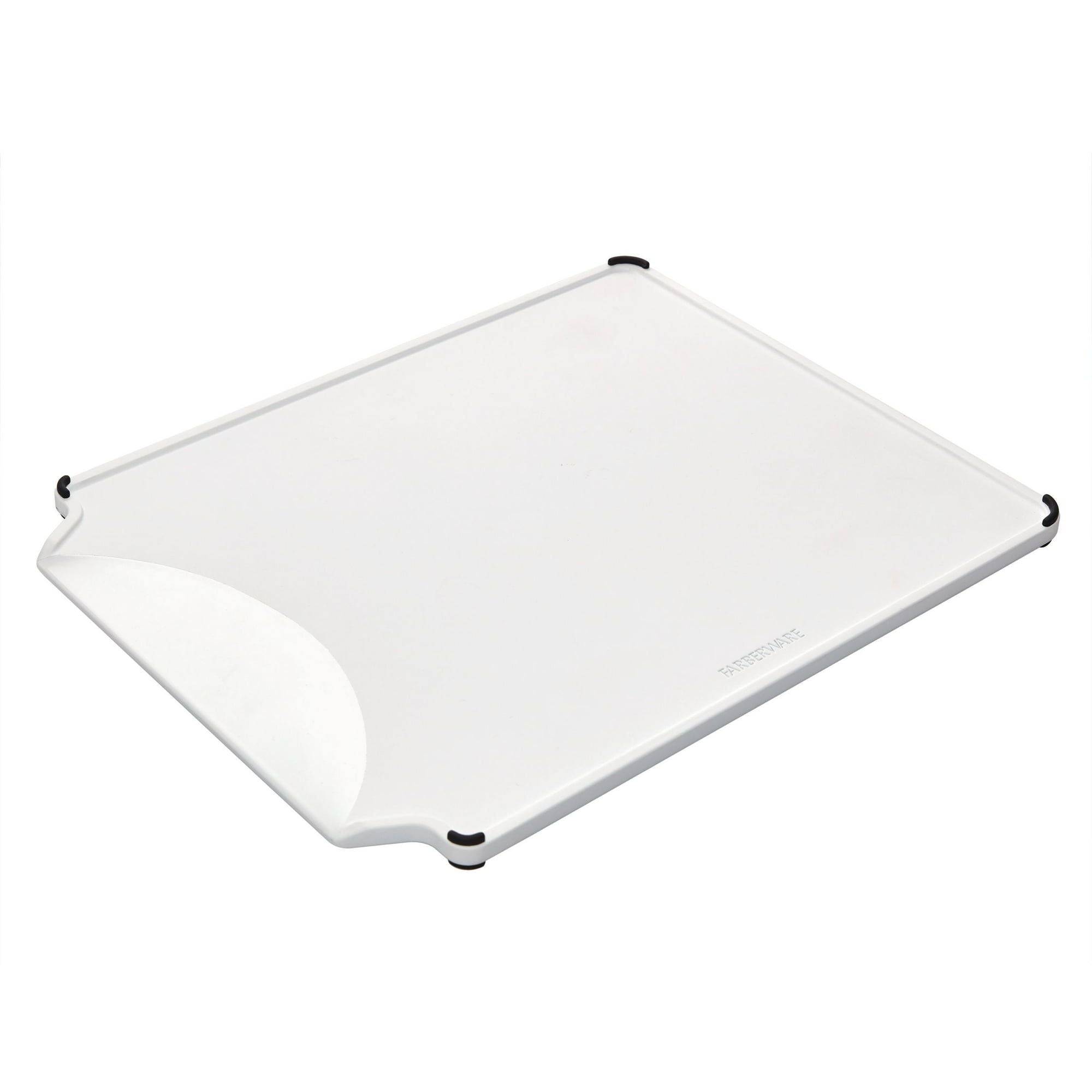 Farberware 11x14 in Poly Chop and Slide Cutting Board