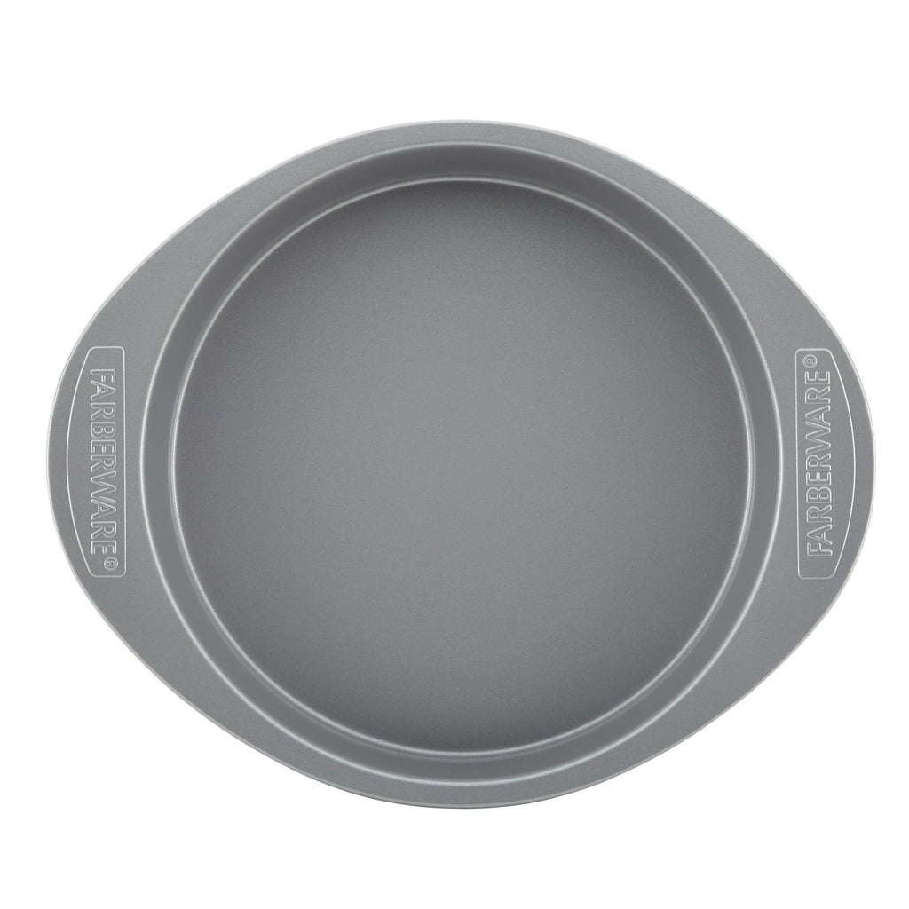 Farberware Bakeware Nonstick Cookie, Muffin, Cupcake, and Cake Pan Set, 4-Piece, Gray