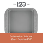 Farberware Nonstick Bakeware 3-Piece Cookie Pan Set, Gray