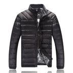 Men's light down jacket men's stand collar winter jacket XL men's men's