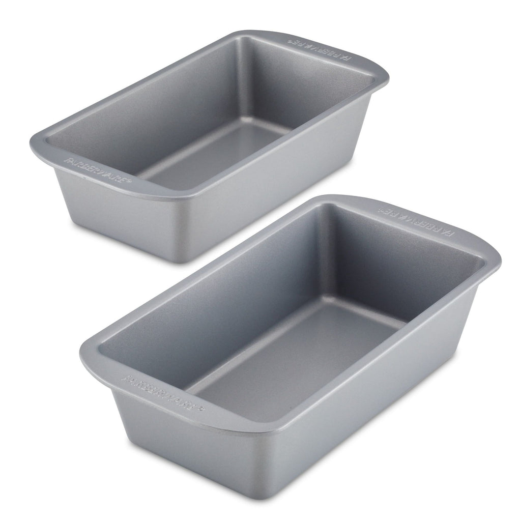 Farberware GoldenBake Bakeware Nonstick Loaf Pan Set, 2-Piece, Gray EasyOptionXY LLC