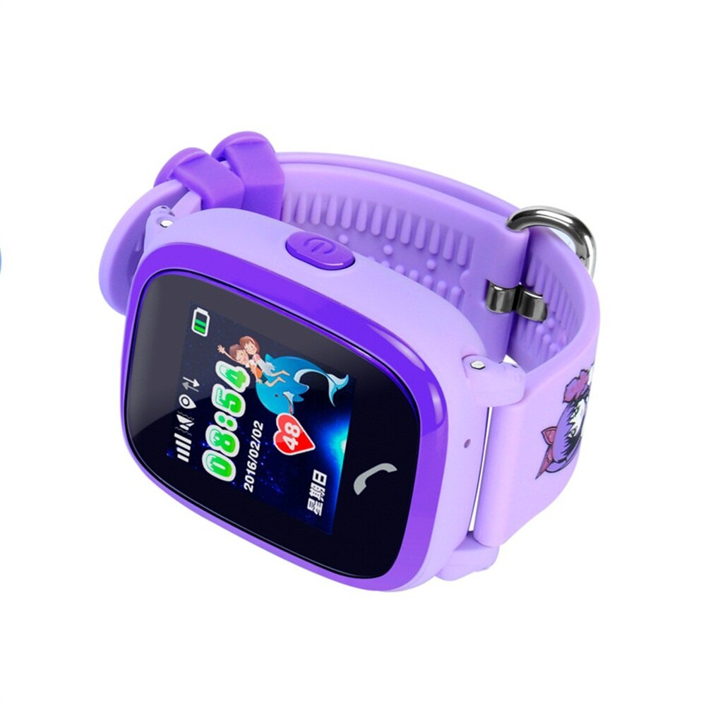 DF25 Children Waterproof Smart Watches Touch Screen Call for Rescue Remote Monitoring and Location Children's Telephone Watches Pi-Mart