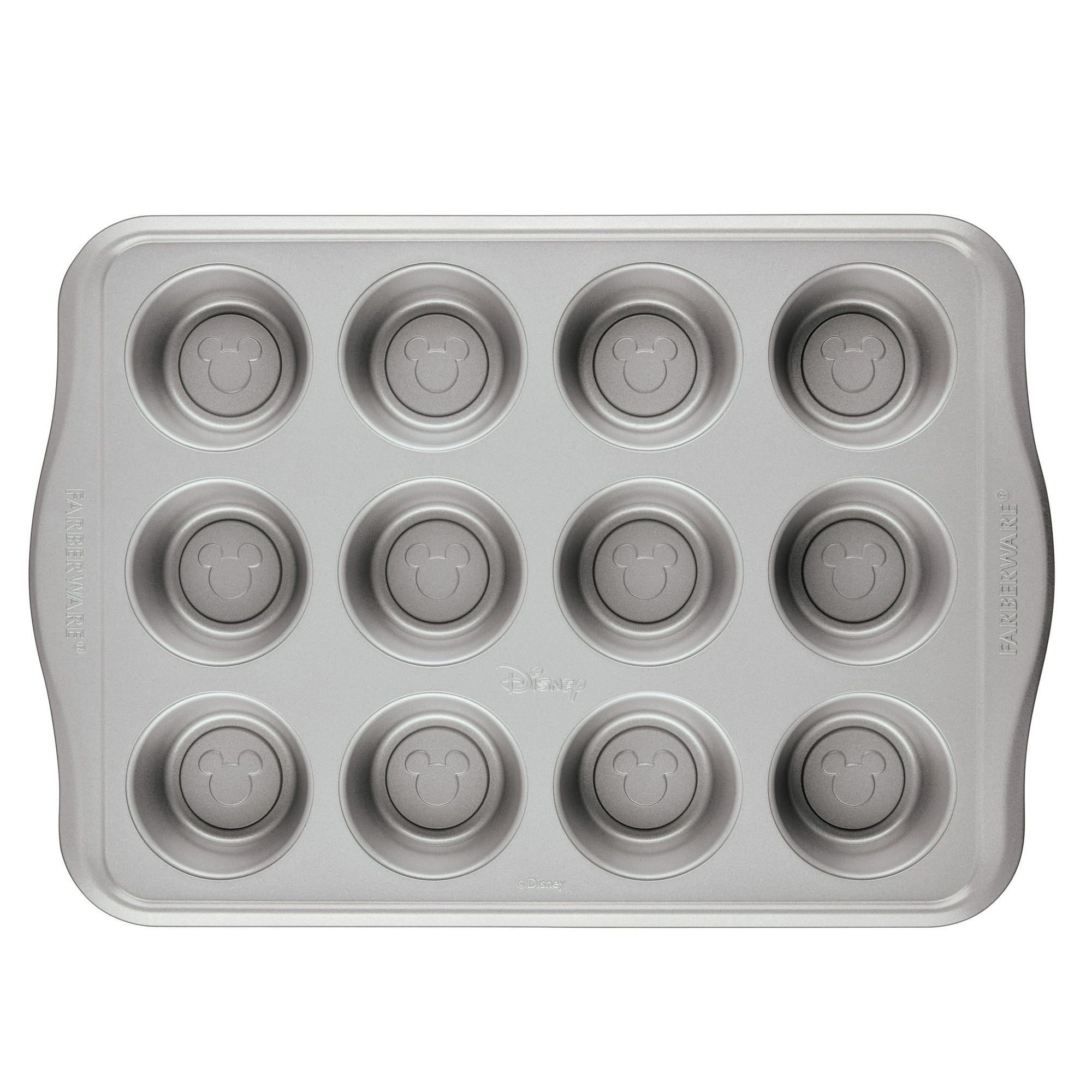 Farberware Disney Bake with Mickey Mouse Nonstick Muffin Pan, 12 Cup, Black EasyOptionXY LLC