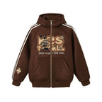 Cotton College Style Hooded Cotton-padded Coat