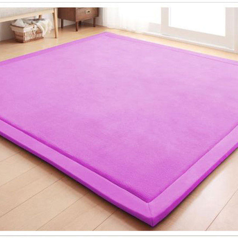 Thick Coral Velvet Carpet Tatami Crawling Non-slip Mat Pi-Mart