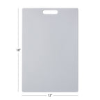 Farberware 12-inch x 18-inch Poly Utility Cutting Board EasyOptionXY LLC