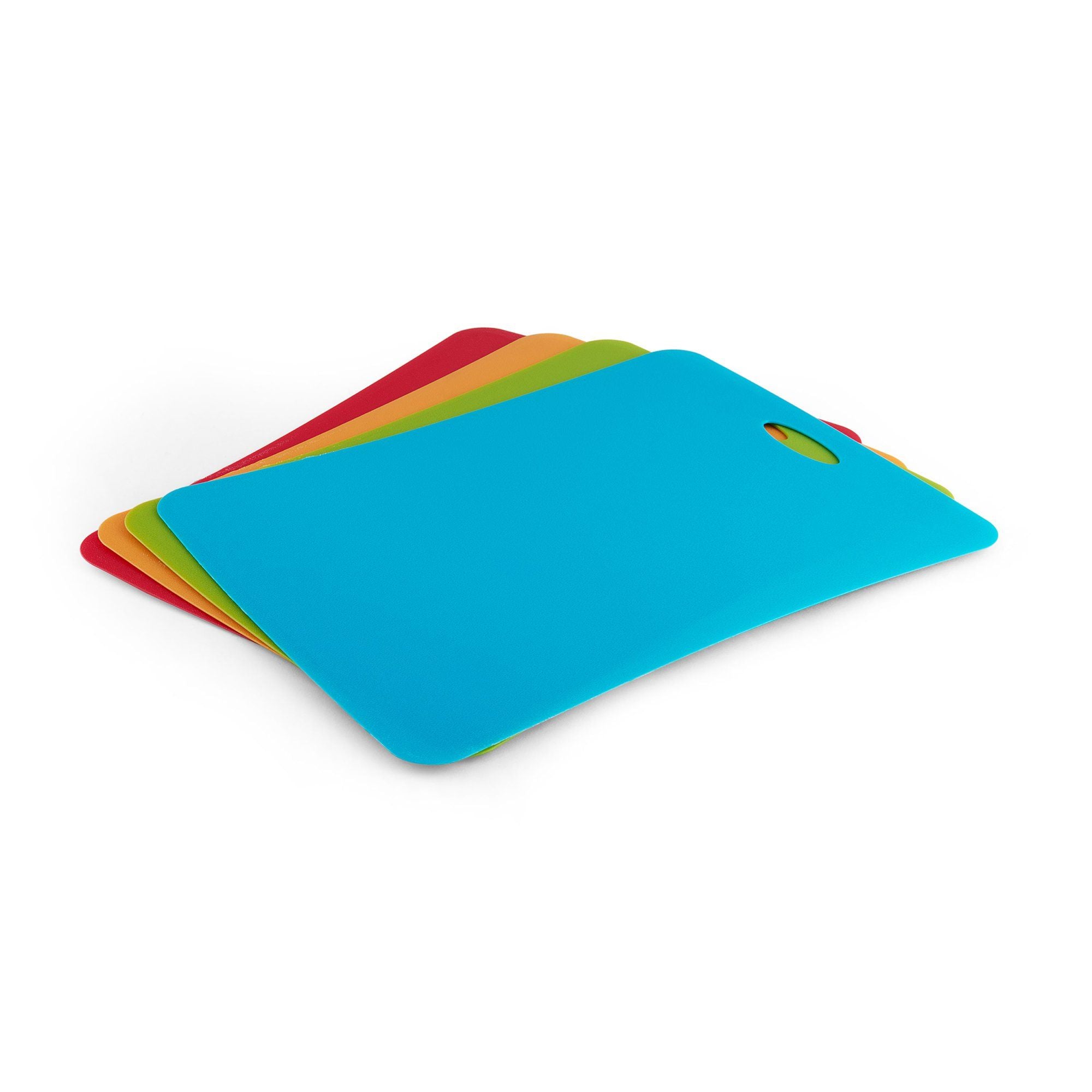 Farberware set of 4 11"x 14" Cutting Matts, Red, Green, Orange, Blue EasyOptionXY LLC