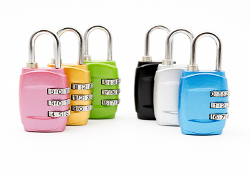 Trumpet three four lock padlock gym cabinet luggage cabinets dormitory backpack anti-theft password lock Pi-Mart