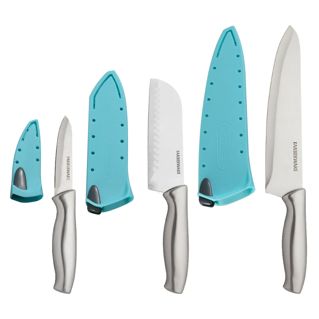 Farberware Edgekeeper Stainless Steel 6-piece Chef Set EasyOptionXY LLC