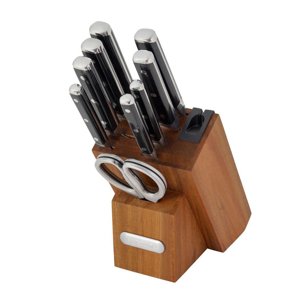 Farberware 10-piece Forged German Steel Cutlery Set EasyOptionXY LLC