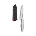 Farberware 6-inch Chef Knife with Edgekeeper Self Sharpening Sleeve, Stamped Stainless Steel Handle EasyOptionXY LLC