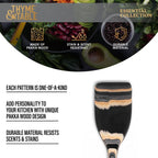 Thyme & Table Pakka Wood Turner, Black EasyOptionXY LLC