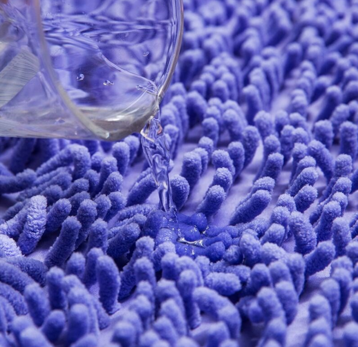 Chenille Absorbent Bathroom Non-slip Floor Mat Pi-Mart