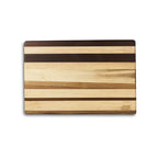 Thyme & Table 18x12 Multi-Wood Butcher Block with Non-Slip Silicone Feet EasyOptionXY LLC