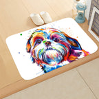 Digital Printing Floor Mat Bathroom Kitchen Toilet Absorbent non-slip Mat Pi-Mart