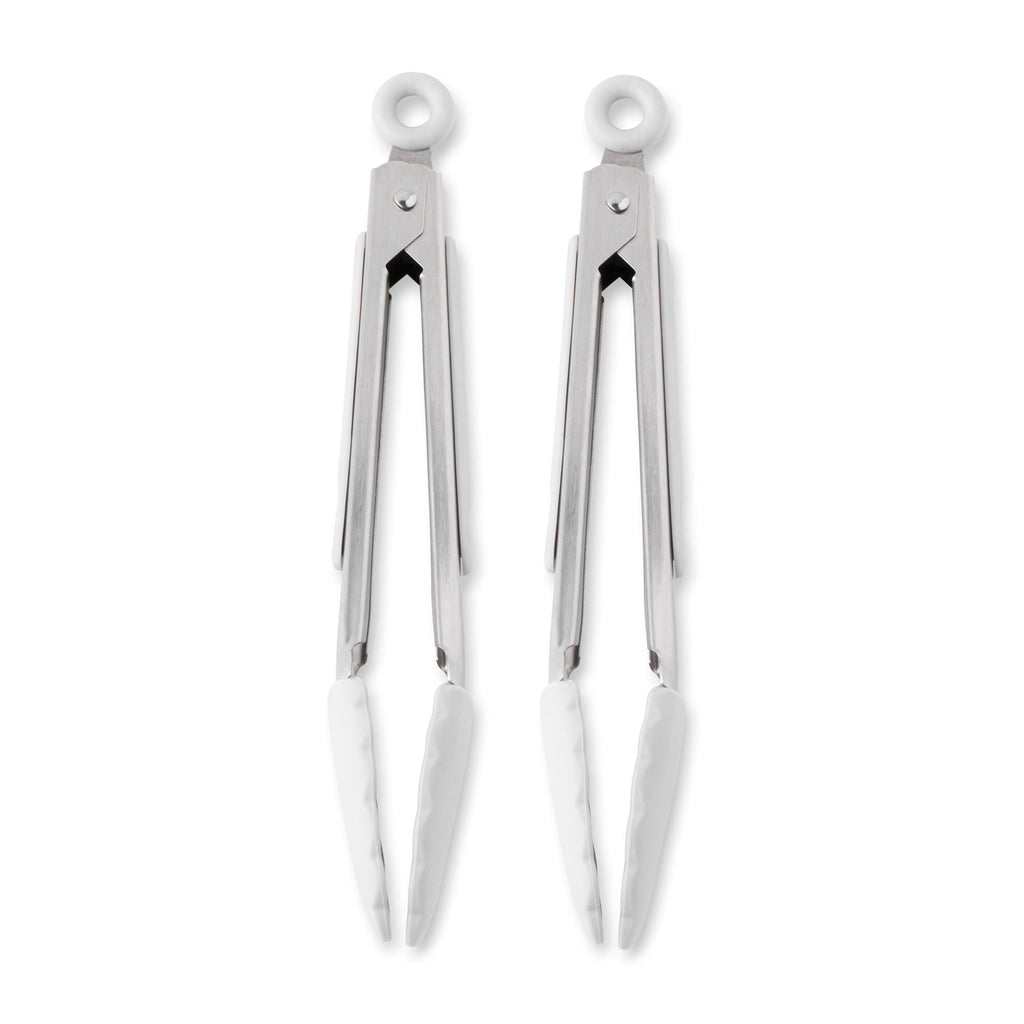 Thyme & Table 2-Pack Silicone Mini Tongs, Gray EasyOptionXY LLC