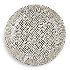 Thyme & Table Stoneware Serve Bowl, Dot EasyOptionXY LLC