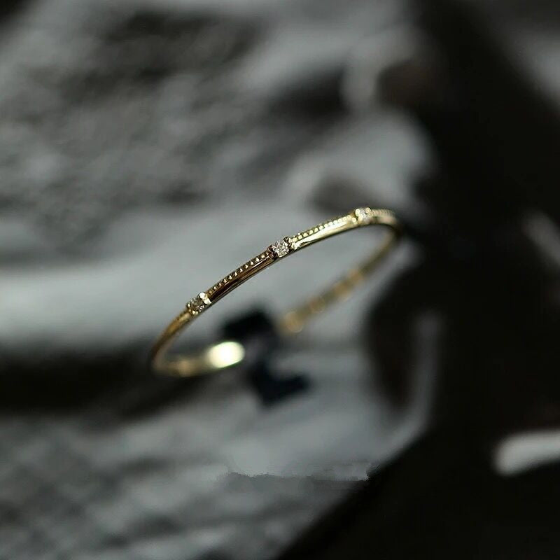 Pavé Crystal Tail Ring - SJB-DIAMOND ELITES