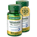 Nature's Bounty Melatonin Sleep Aid Capsules; 10 mg; 60 Count; 2 Pack EasyOptionXY LLC