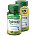 Nature's Bounty Melatonin Sleep Aid Capsules; 10 mg; 60 Count; 2 Pack EasyOptionXY LLC