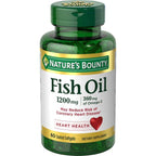 Nature's Bounty Fish Oil With Omega 3 Softgels; 1200 mg; 60 Count EasyOptionXY LLC