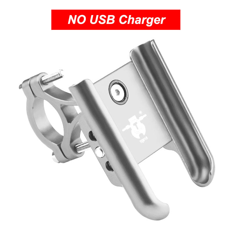 Aluminum alloy motorcycle cell phone stand Pi-Mart