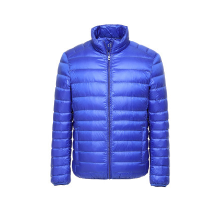 Men's light down jacket men's stand collar winter jacket XL men's men's
