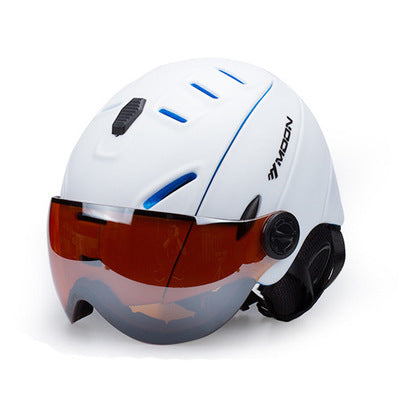 safety helmet with goggles integrated Lootquake LLC