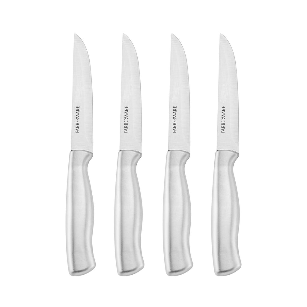 Farberware Set of 4 Stainless Steel Steak Knives EasyOptionXY LLC