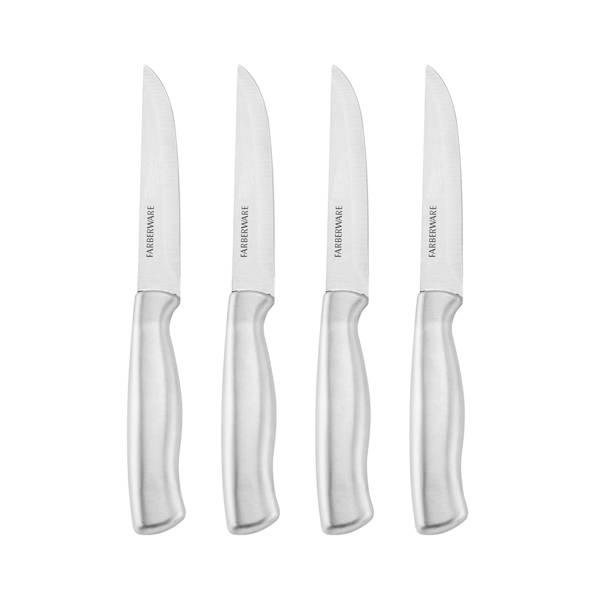Farberware Set of 4 Stainless Steel Steak Knives EasyOptionXY LLC