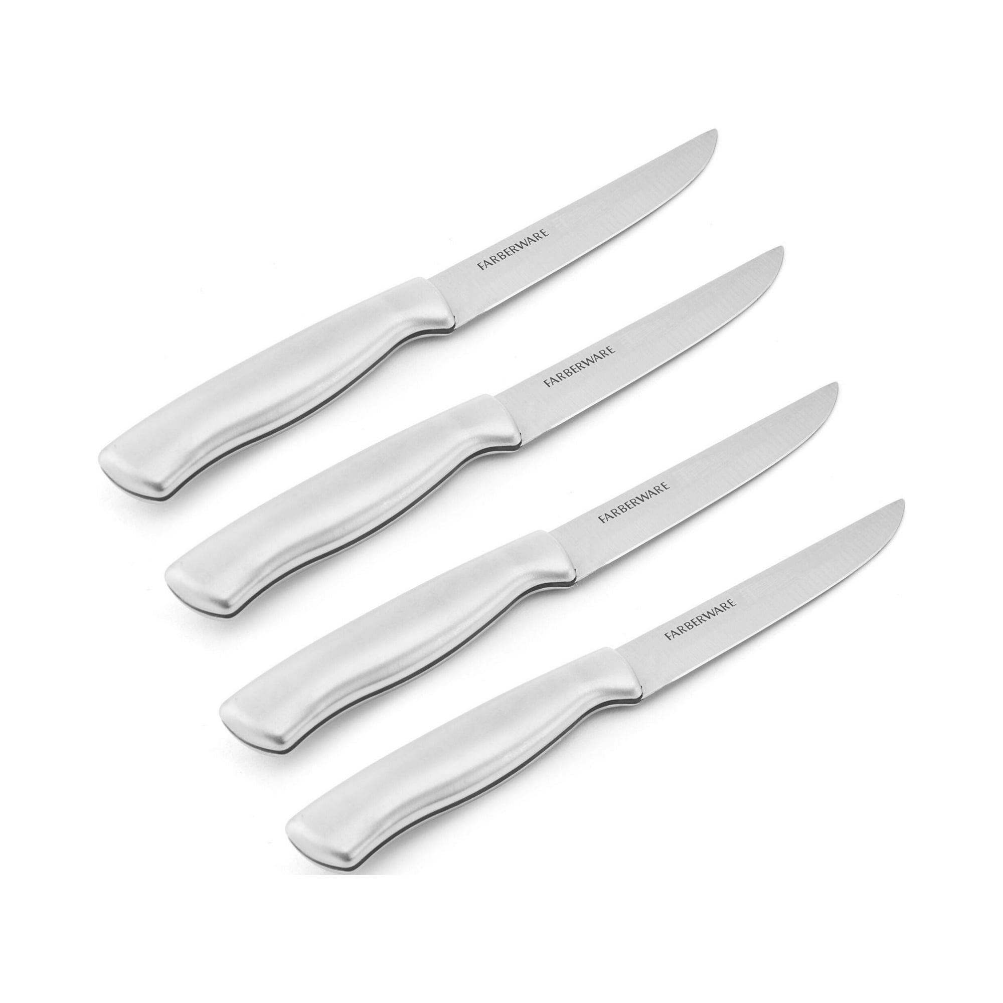Farberware Set of 4 Stainless Steel Steak Knives EasyOptionXY LLC