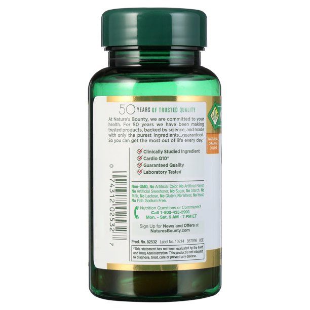 Nature's Bounty Maximum Strength Coq10 Cardio Q10; 400 mg; 39 Softgels