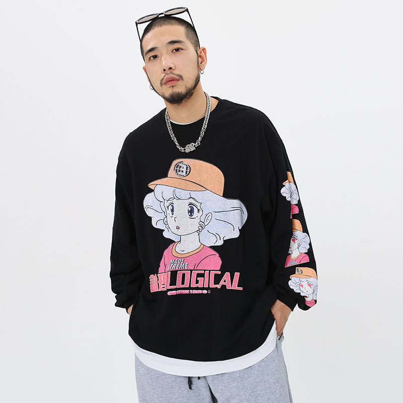 Cartoon Printed T-Shirt Pi-Mart