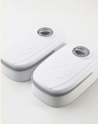 Automatic Pet Feeder Smart Food Dispenser For Cats Dogs Timer Stainless Steel Bowl Auto Dog Cat Pet Feeding Pets Supplies Pi-Mart