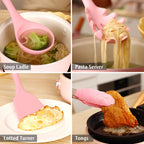Hecef 32 PCS Silicone Cooking Utensils Set, 446¡ãF Heat Resistant BPA Free for Nonstick Cookware EasyOptionXY LLC