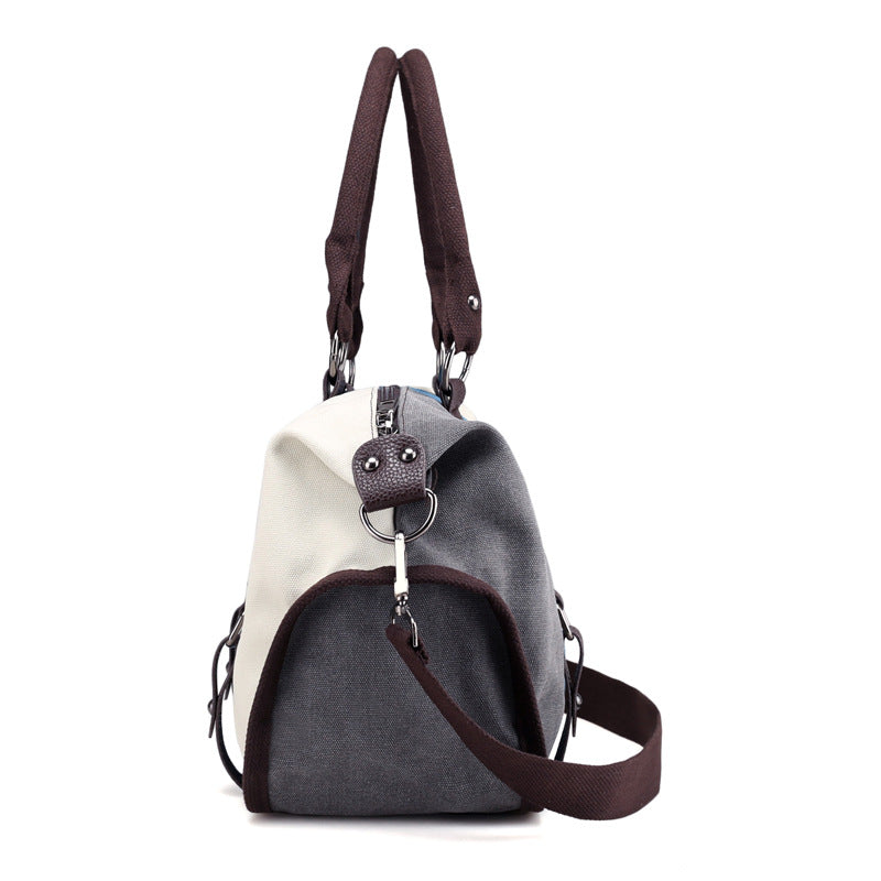 Canvas handbag Pi-Mart