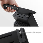 McCook MC701 Dishwasher Safe Black Knife Sets, 26 Pcs EasyOptionXY LLC