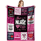 Soft Flannel 1pc Blanket - Gifts For Nurses, Sofa, Bed, Or Outdoor Use Lootquake LLC