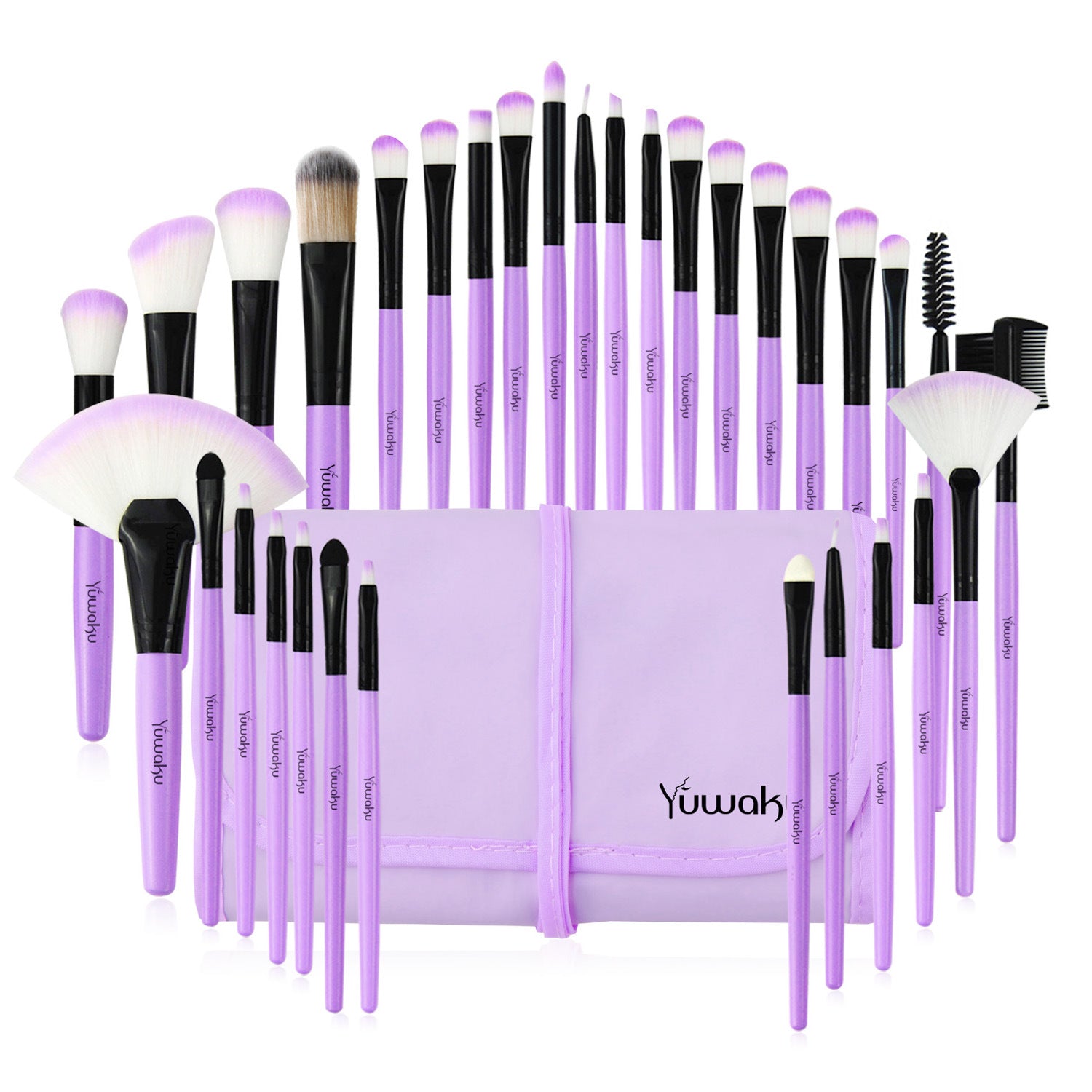 Makeup brush tool bag set Pi-Mart