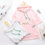 Ladies Hooded T-shirt Pi-Mart