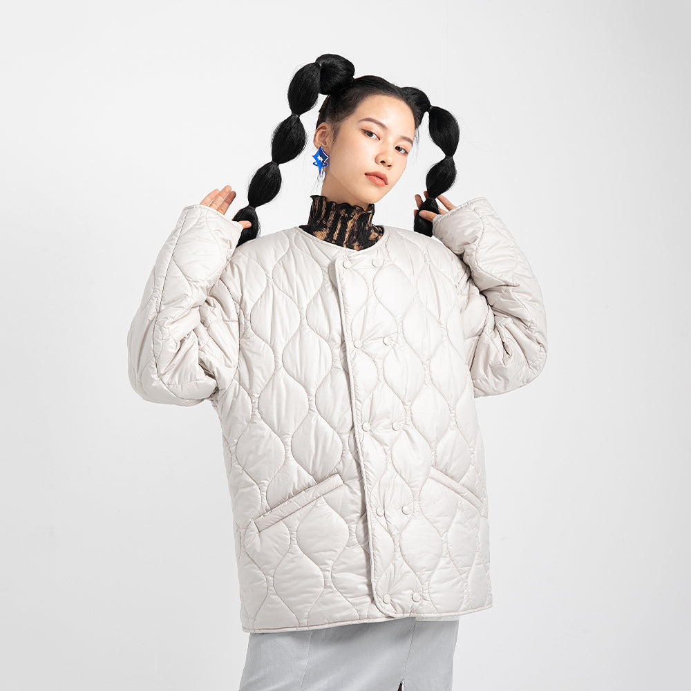 Japanese Trendy Street Design Sense Small Padded Jacket