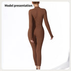 Women's Fashion Simple Solid Color Bodysuit - SJB-DIAMOND ELITES