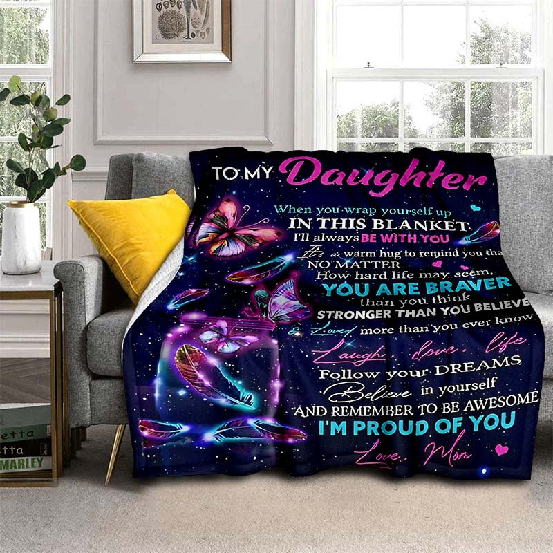 1pc Cozy Purple Envelope Blanket - Soft, Warm, and Lightweight Flannel Throw for Versatile Use - Perfect for Sofa, Bed, Travel, Camping, Living Room, Office, Couch, Chair, and Bed with Digital Printing Fleece and Gentle Flann