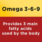 Nature Made Triple Omega 3 6 9 Softgels Dietary Supplement; 74 Count