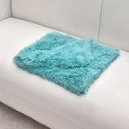 [Warm Luxurious Pet Blanket Comfort] Luxurious Plush Pet Blanket for Cats & Dogs - Machine Washable, Winter Warmth Comfort Mat for Nests and Sofas