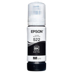 Epson 522 Standard-capacity Dye Black Ink Bottle compatible with ET2720 & ET4700