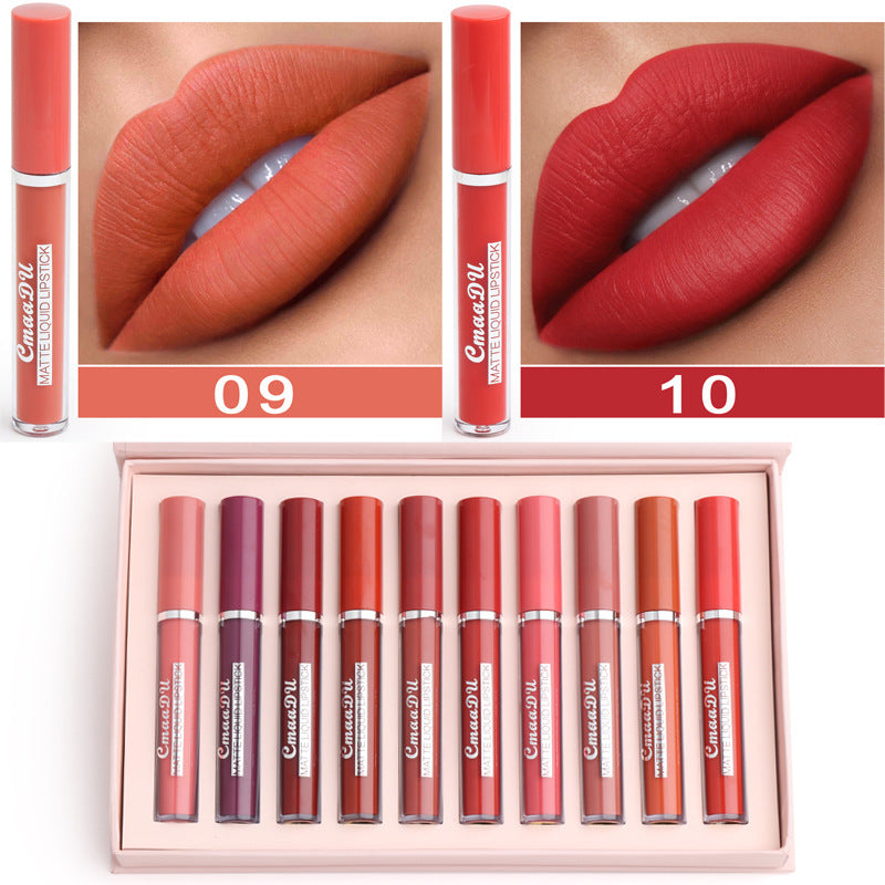 Women's Non-stick Cup Waterproof Matte Lipstick Lootquake LLC
