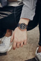 Men's Waterproof Business Style Watch With Unique  Backgrounds Luxury Design Perfect Gift For Him - SJB-DIAMOND ELITES
